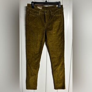 Levi's Women’s Green Corduroy Pants